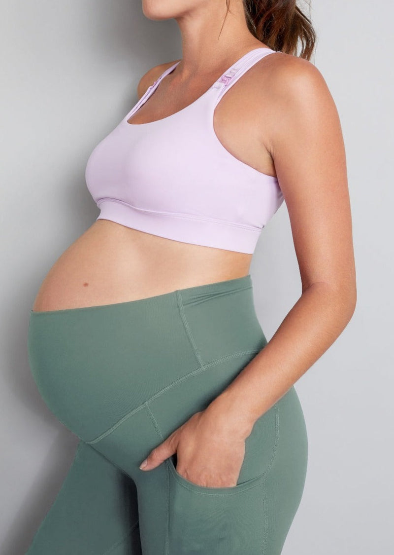 Luxe Maternity & Postnatal Leggings - Sage – Natal Active
